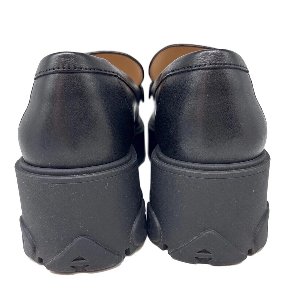Coach Black Leather Loafers Ruthie Loafer - Picture 7 of 16